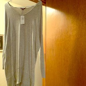 Gray American Eagle sweater dress size M NWT